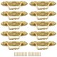 thumbnail image 1 of 10PCS Antique Handle Zinc Alloy Drawer Door Knobs Golden Cupboards & Draws Handles for Furniture Do, 1 of 5