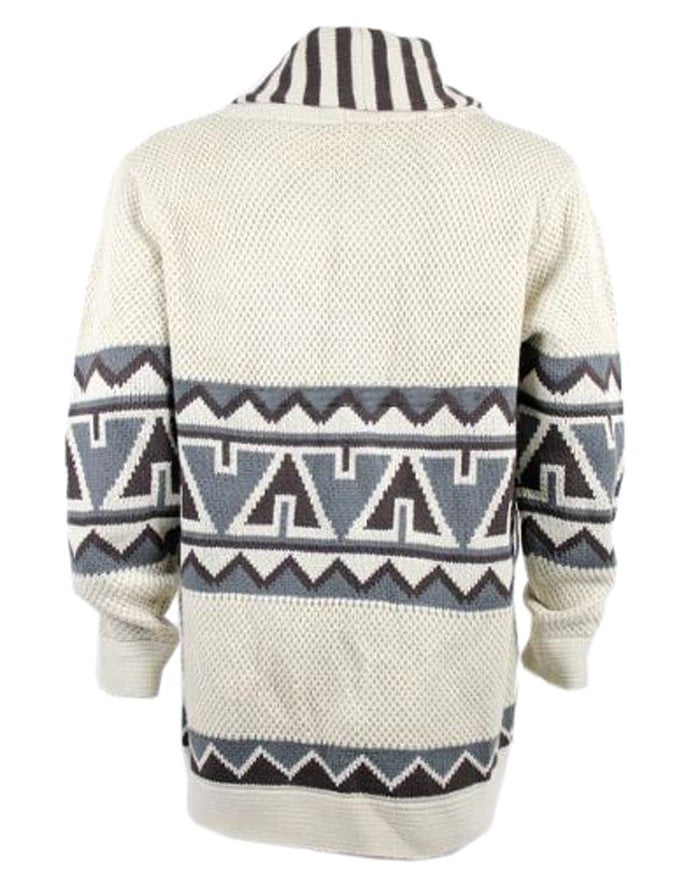 Clothing Gender-Neutral Adult Clothing Jumpers Cowichan Style Chunky Cardigan Starsky Sweater 