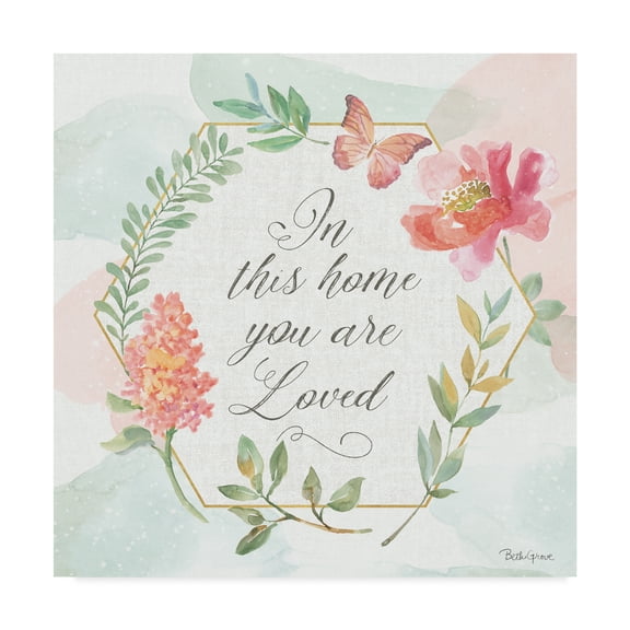 Trademark Fine Art 'Watercolorful VII' Canvas Art by Beth Grove