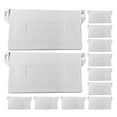Miangastore 12pcs Vertical Blind Replacement Spares Bottom Plastic