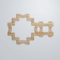 thumbnail image 5 of Ekena Millwork 23 1/8"W x 15 3/8"H x 1/4"T Medium Cordova Decorative Fretwork Wood Wall Panels, Red Oak, 5 of 13