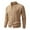 #062 Coffee, variant on George Men and Big Men's Jaquard Knit Jacket, Full Zip up Long Sleeve Coat with Two Way Zipper,Khaki,M