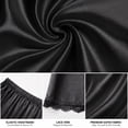 thumbnail image 4 of Women's Soft Satin Half Slip - Lace Long Underskirt for Under Dresses, Comfortable and Elegant, 4 of 8
