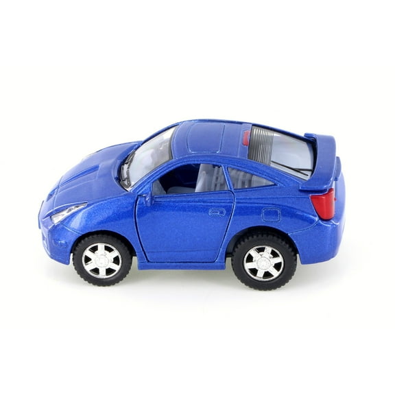 Toyota Celica, Blue - Kinsmart 4010/11D - 4" Scale Diecast Model Car