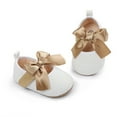 thumbnail image 5 of Fashion Baby Girl Bowknot First Walker Soft Soles Lovely Toddler Anti-Slip Princess Shoes, 5 of 5