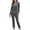 Gray, variant on Itsame Sweatsuits 2pcs Sets for Womens Long Sleeved Sweatshirt and Pants New Women Athletic Outfit Sets Black Size L