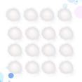 thumbnail image 4 of EeaseCA 16pcs Simulation Plush Ball Eco-friendly Plush Ball Artificial Plush Ball for DIY Hat Clothes (16pcsd Ball Combinations 1- Bottom Diameter 8cm Elastic Ropes Style One Bag), 4 of 8