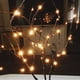 thumbnail image 4 of Fiudx Lámpara Led Cálida de Rama, 20 Bombillas, Diseño Floral, 76 Cm de Largo, Funciona con Pilas, Luz Blanca Cálida y Suave, Ideal para Fiestas En El Jardín, Bodas, Decoración de Dormitorios y Casas, 4 of 6