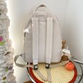thumbnail image 4 of Bolso Mochila informal de muy buen gusto, colgante de oso, mochilas de viaje, mochila deportiva para ir de compras, 4 of 9