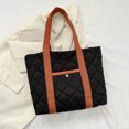 thumbnail image 1 of Bolso de mano de gran capacidad con línea de bordado de diamantes de alto valor, nuevo estilo de otoño e invierno 2025, bolso de hombro para viajeros moderno y versátil, 1 of 5