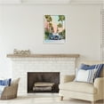 thumbnail image 3 of Stupell Industries Glam Summer Truck Transportation Painting White Framed Art Print Wall Art, 24 x 30, 3 of 9