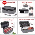 thumbnail image 2 of Bolsa de almuerzo pequeña para mujeres y niñas, lonchera aislada, mini lonchera térmica, lonchera para adultos, 2 of 5