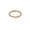 Rose Gold, variant on Sterling Silver CZ Paved Chain Thin Band Dainty Knuckle Midi Pinkie Ring A3802-6-Gold