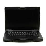 Restored Panasonic ToughBook CF-54 MK1 Rugged Laptop | 14" 1366x768 HD | Core i7 - 5600U - 256GB SSD Hard Drive - 16GB RAM | 2 cores @ 3.2 GHz Win 11 Home Black