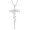 Silver, variant on Diamond Faith Cross Necklace for Women 925 Sterling Silver Infinity Faith Pendant with Lab Grown Diamond Jewelry Gifts for Her
