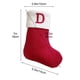 thumbnail image 3 of Seyotauo Christmas Stockings with Initials, Embroidered Xmas Stockings, 7" Large Knitted Xmas Stocking, Christmas Party Fireplace Family Hanging Stocking Decorations, 3 of 6