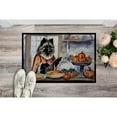 thumbnail image 2 of Carolines Treasures DAC1785MAT 18 x 27 in. Unisex Keeshond Fall Kitchen Pumpkins Doormat, 2 of 5
