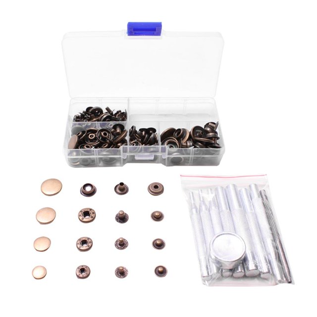 Up to 65% off Kitchen Gadgets High-grade Metal Four-button Fastening Tool combination Suit Jacket Button Kitchen Organizers and Storage