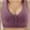 Purple, variant on Fsqjgq Womens Underwear Sports Bras for Women Racerback Sports Bras for Women Front Closure Cotton Bras Comfort Bra Plus Size Wireless Bra Nipple Covers Full Coverage Strapless Bras Lingerie