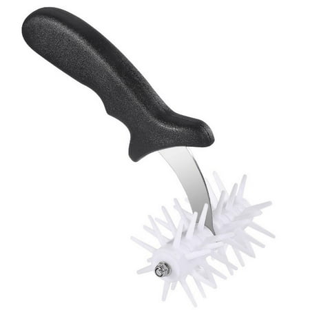 

Fovolat Pizza Dough Docker|Food Safe Dough Docker Roller with Small Spikes|Professional Pizza Dough Tool for Homemade Pizza Cake Pie Cracker Hole Making