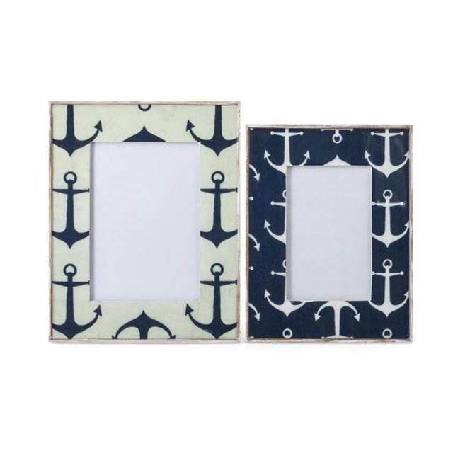 IMAX 23511-2 Jesson Ancre Autocollant Cadres Photo - Lot de 2