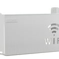 thumbnail image 2 of fankhu Wall Mount Wireless Wifi Router Shelf Storage Box for Living Room (Grey), 2 of 7