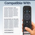 thumbnail image 3 of RC813 TCL Remote Control Replacement - Easy Setup, Infrared + Bluetooth, Shortcut Keys - Universal TCL TV Remote Replacement for Google & Android TV (Series QM8, QM7, S5, S4, S3, Q7, Q6, Q5), 3 of 7