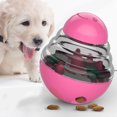 thumbnail image 1 of Balle Distributrice de Nourriture pour Animaux Réglable Interactive Balle pour Gâteries pour Chiens, 1 of 6