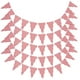 thumbnail image 1 of Banderines de circo de 5 cuerdas, banderines de papel para decoración de carnaval, banderines para fiestas de cumpleaños, banderines triangulares rojos, banderines para celebraciones de festivales., 1 of 5