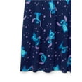 thumbnail image 3 of Stitch Girls Print Skater Dress with Long Sleeves, Sizes 4-16, 3 of 10