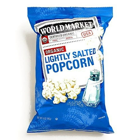 Lightly Salted Popcorn 5 oz each (5 Items Per