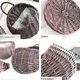 thumbnail image 2 of Hand Made Flower Planter Wall Hanging Wicker Rattam Basket Garden Vine Pot Plants Holder Garden Pots Wall Planter A, 2 of 5