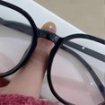 thumbnail image 4 of Large Frame Glasses Block Blue Light 0 Diopter Computer Gaming Glasses for Fashion Lady, 4 of 5
