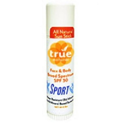 Sport Sunscreen Broad Spectrum SPF 30 True Natural 0.5 oz Stick