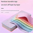 thumbnail image 4 of 3PCS Layered Microfiber Cleaning Sponge Block, Peelable Microfiber Sponge compatible Kitchen, Multilayer Spsi xi, 4 of 5