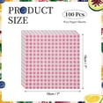 thumbnail image 2 of Uxcell 100 Pcs Hojas de Papel Encerado para Alimentos, 7 x 7 Pulgadas, Forros de Cesta de Alimentos Cuadrados para Sándwich, Hamburguesa, Pan, Rosa, 2 of 7