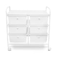 thumbnail image 1 of Carrito Organizador Idea Nuova con 6 cajones Color blanco, 1 of 3