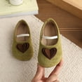 thumbnail image 6 of BOOMNY Girls Sandals Open Toe Flat Sandals for Kids Hook And Loop Straps Heart Casual Summer Shoes, 6 of 6