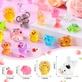 thumbnail image 2 of Mini animales de resina DIYDEC Luminous, 60 estilos, 60 unidades, 2 of 8
