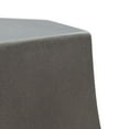 thumbnail image 6 of SAFAVIEH Klaudia Outdoor Patio Concrete Accent Table, Dark Grey, 6 of 9