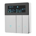 thumbnail image 1 of Mistaha Thermostat Numérique Intelligent Programmable Contrôleur de Température Ambiante avec Écran d'Affichage pour Maison École Bureau Hôtel, 1 of 8