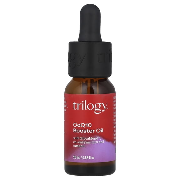 Trilogy CoQ10 Booster Oil - Age-Defying Oil that Boosts Skin Radiance and Reduces Fine Lines & Wrinkles, 0.67 fl oz (20 ml)