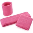 thumbnail image 2 of HSHDLDF Bandeaux de Sueur pour Enfants, Ensemble Bandeau et Bracelet en Coton pour Bébé (1 Bandeau + 2 Bracelets), 2 of 7