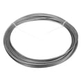 thumbnail image 1 of Unique Bargains 1/8" (3mm) 50ft (15M) 304 Stainless Steel Cable Wire Rope 7x19 Strands, 1 of 5