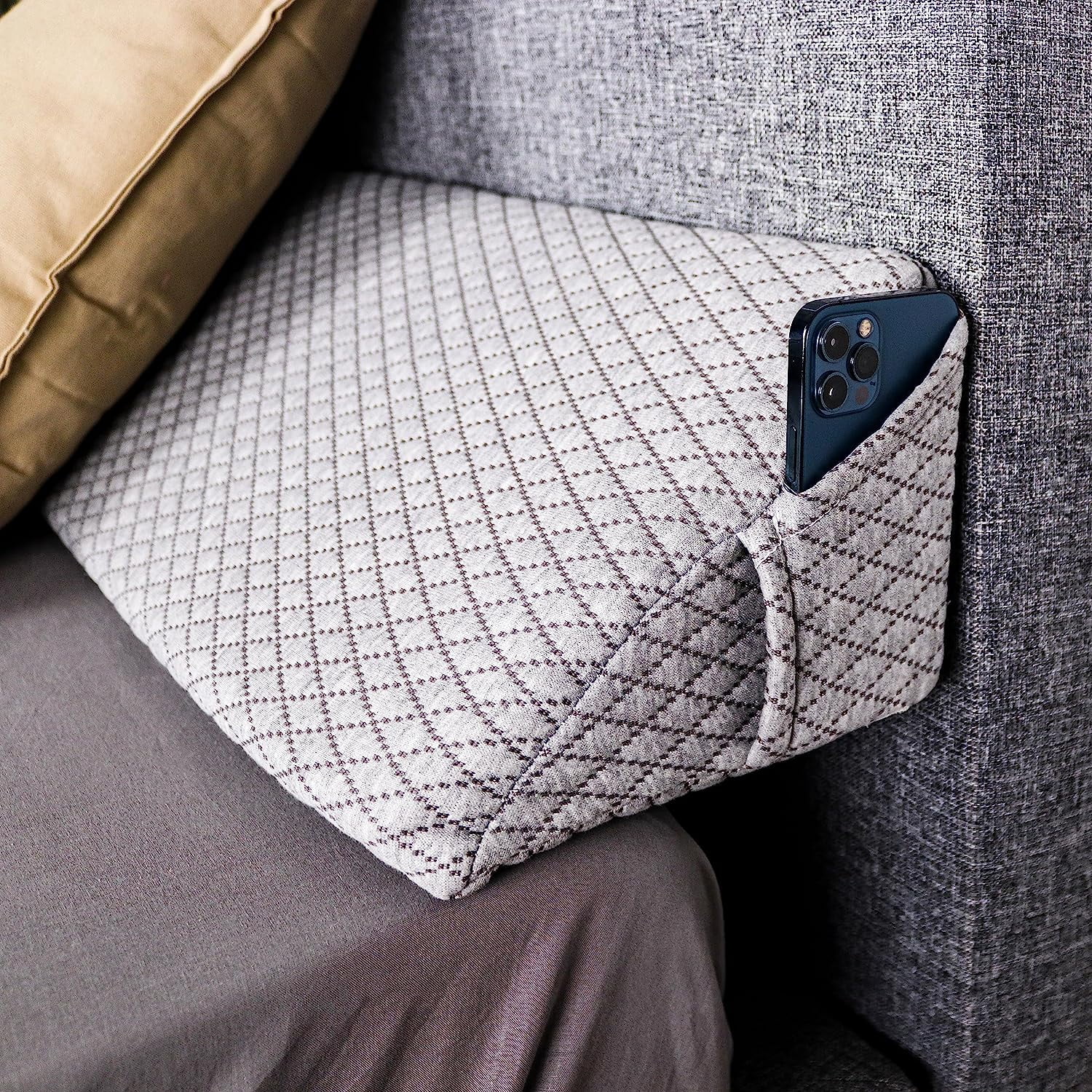 SHMAMT XL Bed Wedge Pillow for Headboard Gap Filler King Size