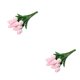 thumbnail image 1 of Toystoory 10 flores de PU versátiles para coronas: bajo mantenimiento, exquisitas, no tóxicas para gatos y perros, buena sensación en la mano, Aterciopelado 2Conjunto, 1 of 6