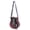 Burgundy, variant on Eye Catching Guitar Shaped PU Bag Shoulder Bag Satchel For Musicians