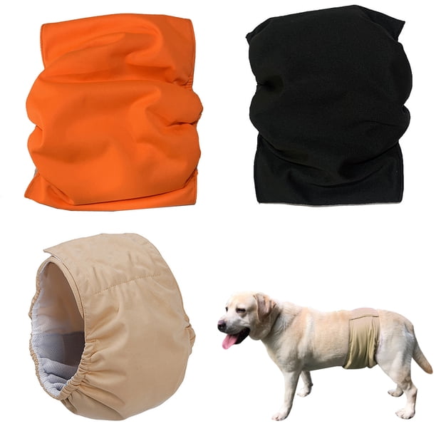 3 piezas de pañales para perros, pañales antiacoso para perros, pantalones fisiológicos para perros MFZFUKR BST3001961-4