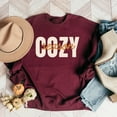 thumbnail image 6 of Cozy Season Layered Cursive - Women's Graphic Sweatshirt, 6 of 10
