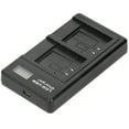 thumbnail image 3 of Cargador de batería portátil para cámara LI-50B Cargador doble USB con pantalla LCD, 3 of 12